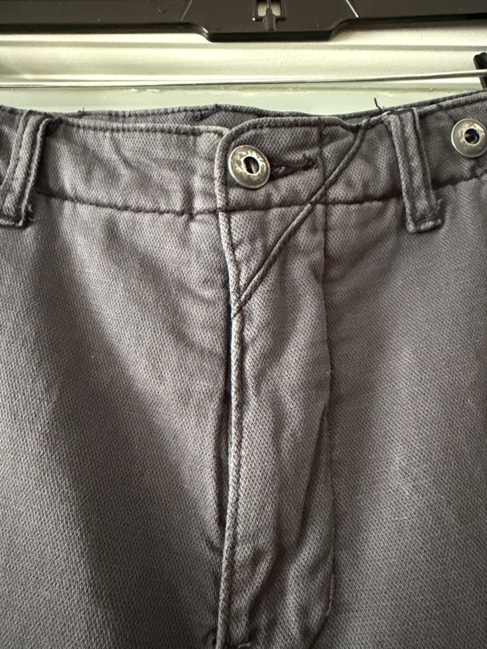 Pilcro Charcoal Blue Pants - Picture 2 of 6